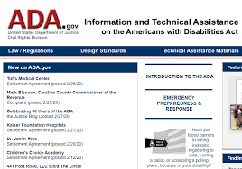 ADA Homepage